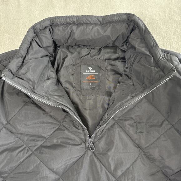 Rip Curl Anti-Series Pack Anorak Women’s Jack Size L In Black - Picture 5 of 14
